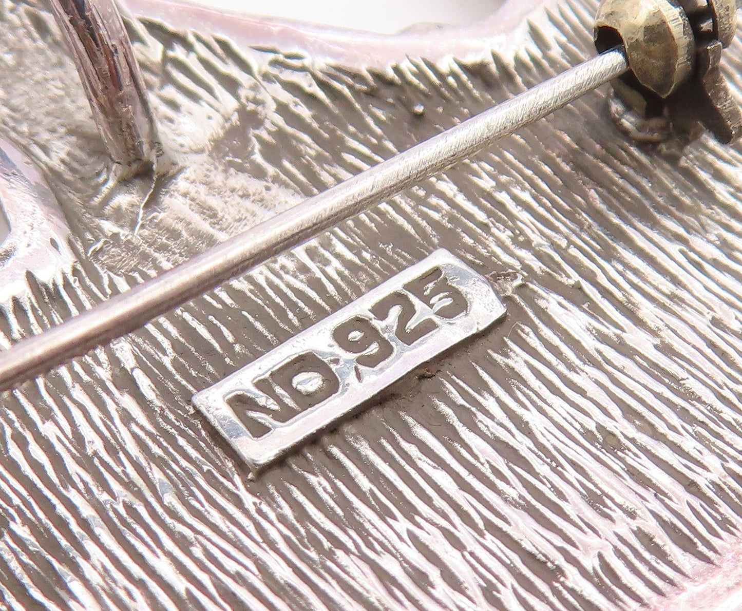925 Sterling Silver Vintage Brooch Pin Kittens In Woven Flower Basket  BP12655