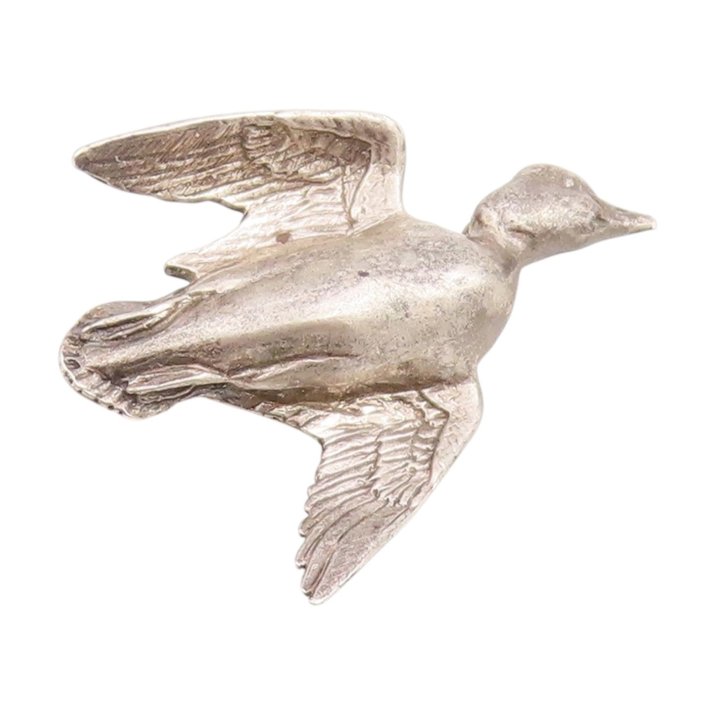925 Sterling Silver Vintage Brooch Pin 50th Wild Life Federation Duck  BP12324