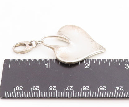 925 Sterling Silver Vintage Pendant RLM STUDIO Modernist Love Heart  PT26147