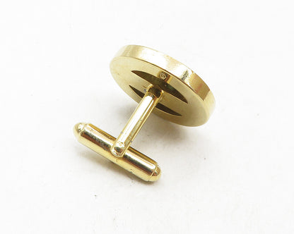 925 Sterling Silver  Vintage 2 Tone United States Coin Single Cuff Link TR1687