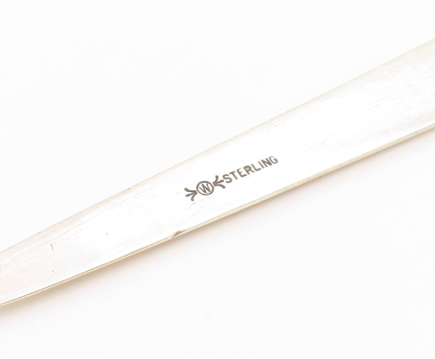 925 Sterling Silver Vintage Letter Opener FRANK WHITING Princess Ingrid  TR4251