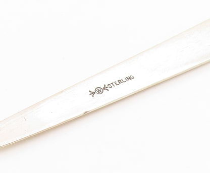 925 Sterling Silver Vintage Letter Opener FRANK WHITING Princess Ingrid  TR4251