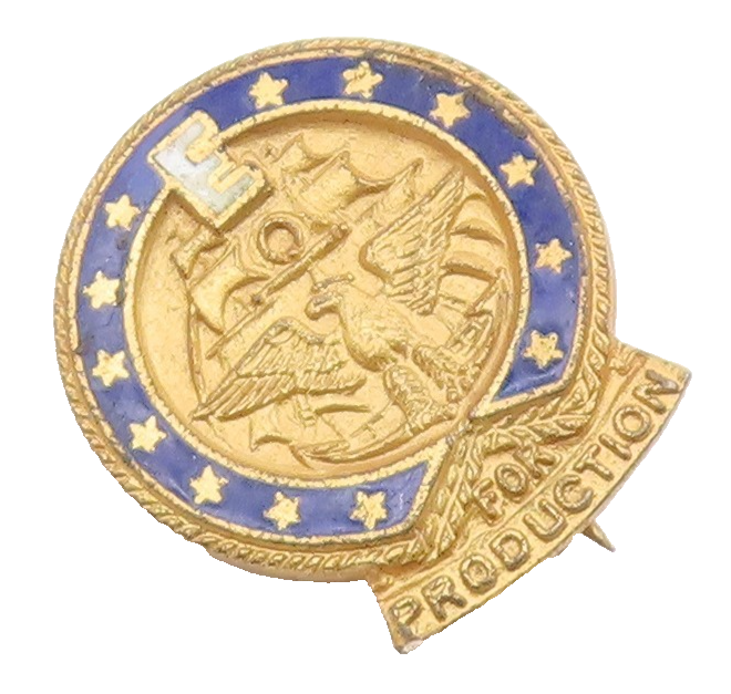 925 Sterling Silver  Vintage United States Navy Badge Brooch Pin  BP7909