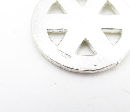 925 Sterling Silver  Vintage Emergency Medical Technician Pendant  PT4511