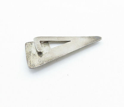MEXICO 925 Sterling Silver  Vintage Modernist Designed Brooch Pin  BP2388