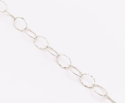 925 Sterling Silver Vintage Necklace Modernist  Floral & Rectangle Cutout NE4580