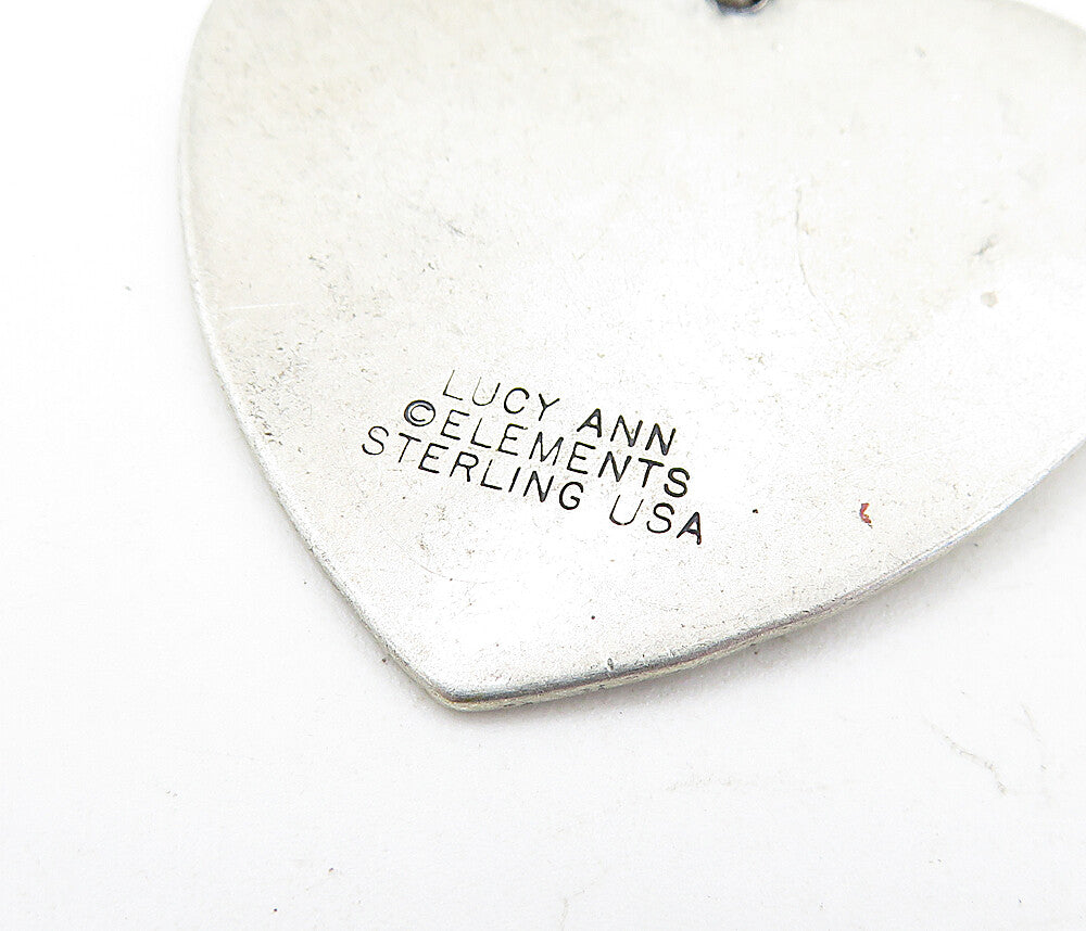 LUCY ANN 925 Sterling Silver Vintage Little Boy Douglas Name Pendant PT4897