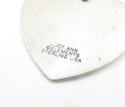 LUCY ANN 925 Sterling Silver Vintage Little Boy Douglas Name Pendant PT4897