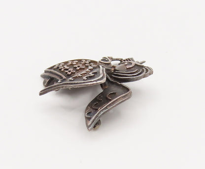 JAMES AVERY 925 Sterling Silver Vintage Singing Choir Angel Brooch Pin BP10175