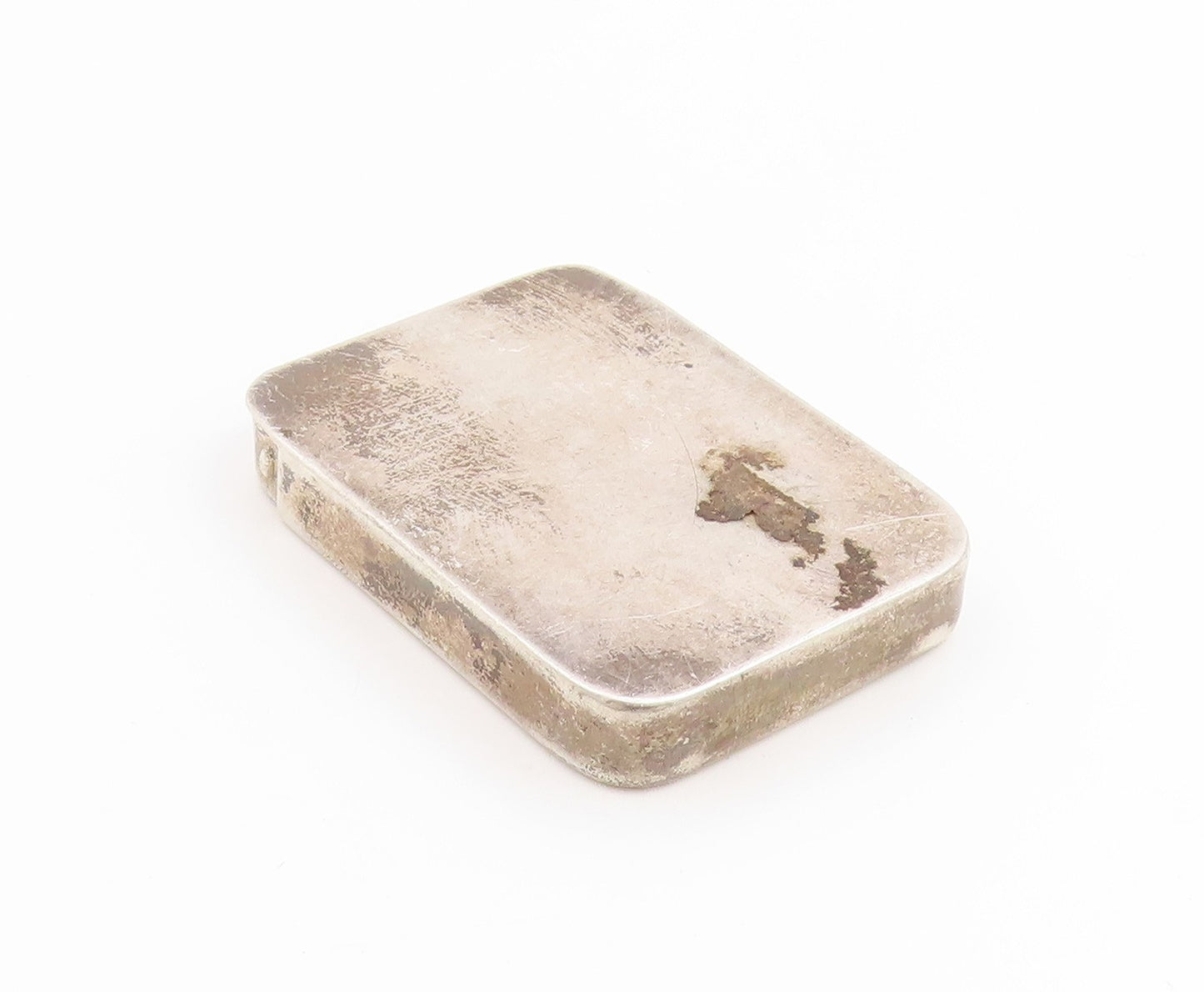 925 Sterling Silver Vintage Match Safe R. BLACKINGTON Vesta Case OPENS  TR4245