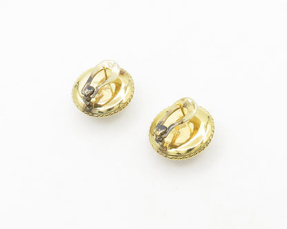 925 Sterling Silver  Vintage Pearl Dome Gold Plated Drop Earrings  EG9673