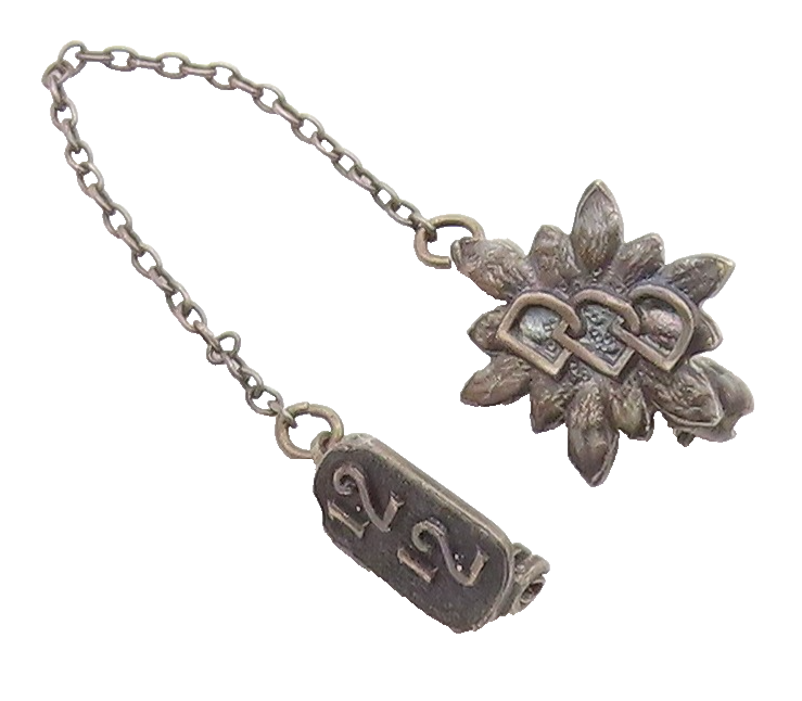 925 Sterling Silver  Vintage Petite United States Military Brooch Pin  BP7910