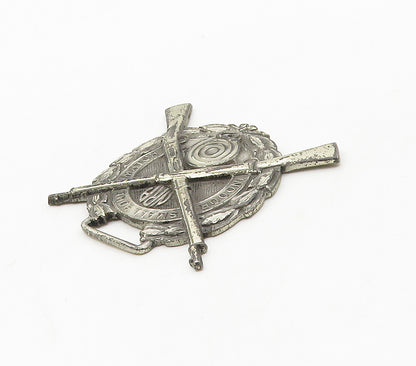 925 Sterling Silver  Vintage NRA Indoor Small Bore Match Pendant  PT12303