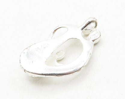 CAROLYN POLLACK RELIOS 925 Silver  Vintage Modernist Family Pendant  PT10393