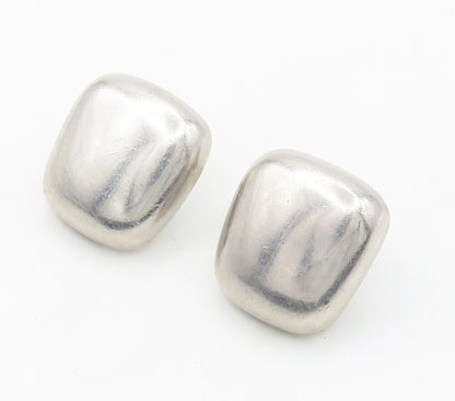 BARRA 925 Silver & 14K GOLD  Vintage Minimalist Hollow Drop Earrings  EG7725