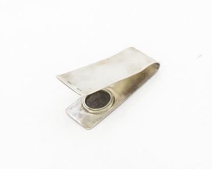 925 Sterling Silver  Vintage Antique United States Penny Money Clip  TR2401