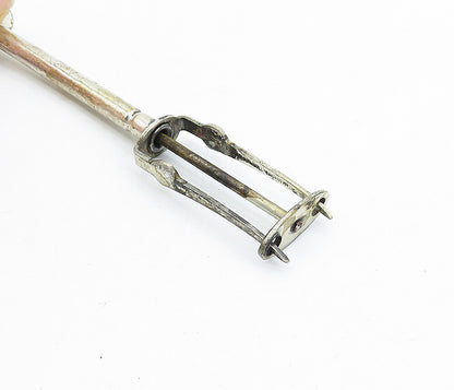 HAMMOND TURNER & SONS ENGLAND 925 Silver  Vintage 2 Prong Cocktail Fork TR1069