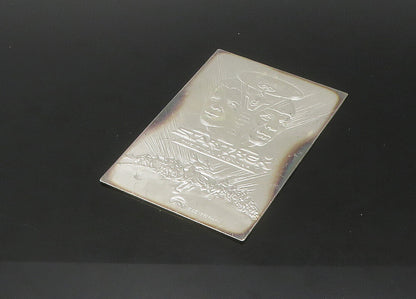 925 Sterling Silver Vintage Star Trek The Final Frontier Collectors Card  TR3092