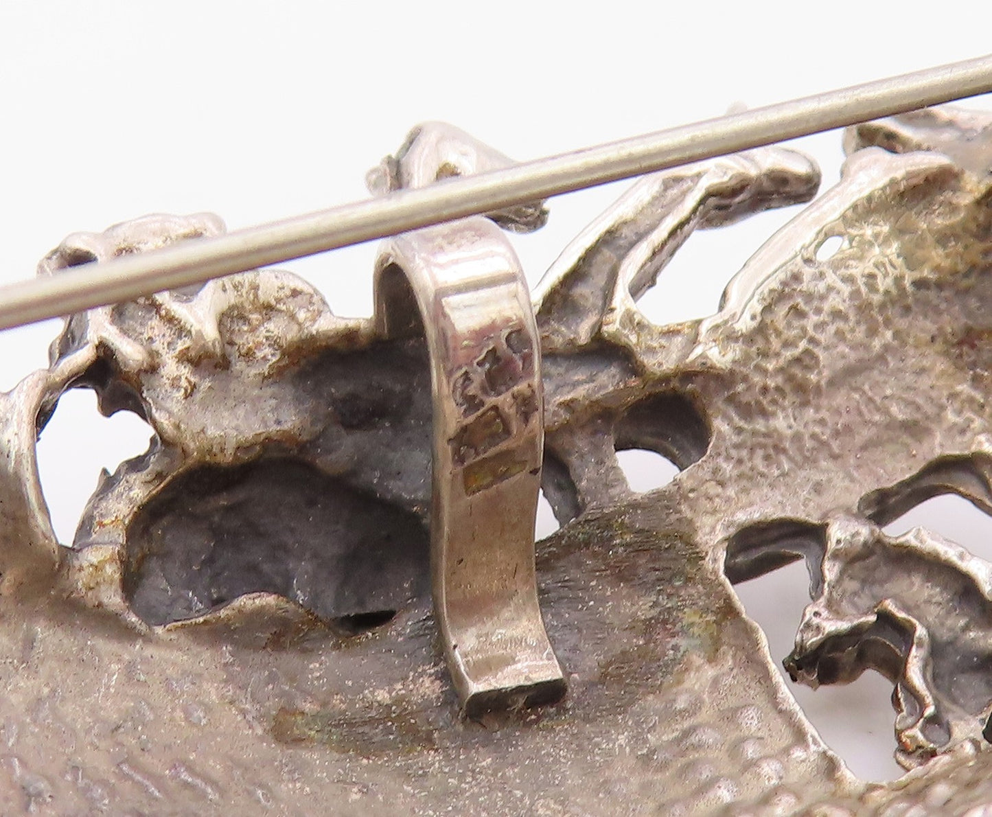 925 Sterling Silver Vintage Brooch Classic Noah's Ark Animal Figure Pin  BP12553