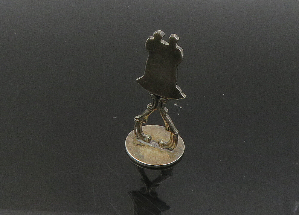 HOLLAND 925 Sterling Silver  Vintage Old Couple Table Trinket Souvenir  TR3164