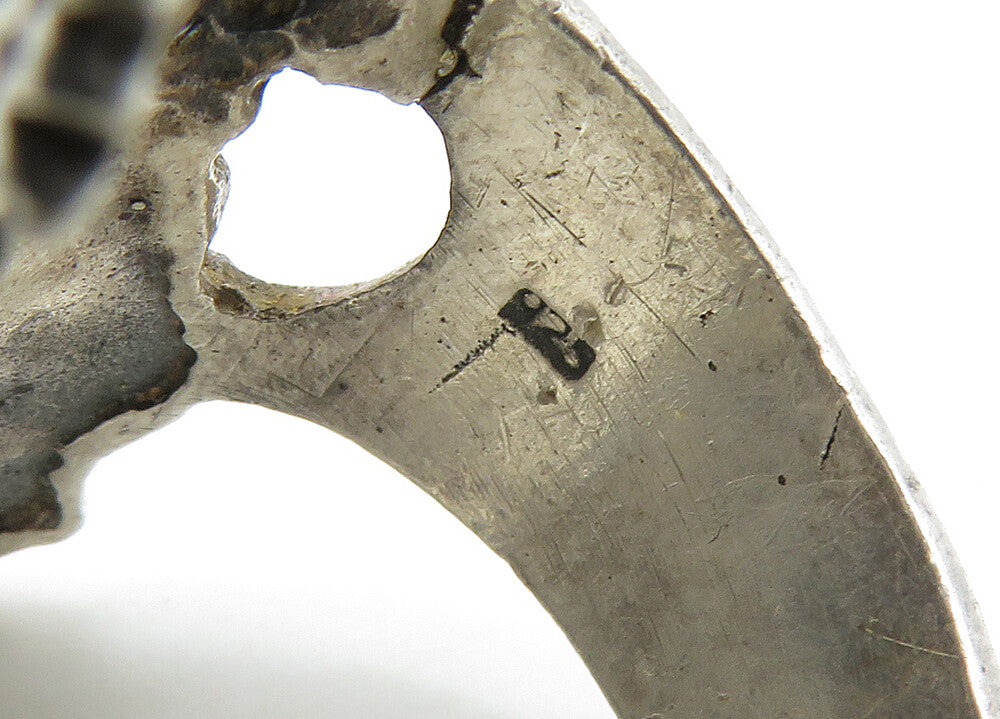 HARLEY DAVIDSON 925 Silver  Vintage Skeleton Heads Band Ring Sz 7  RG21555
