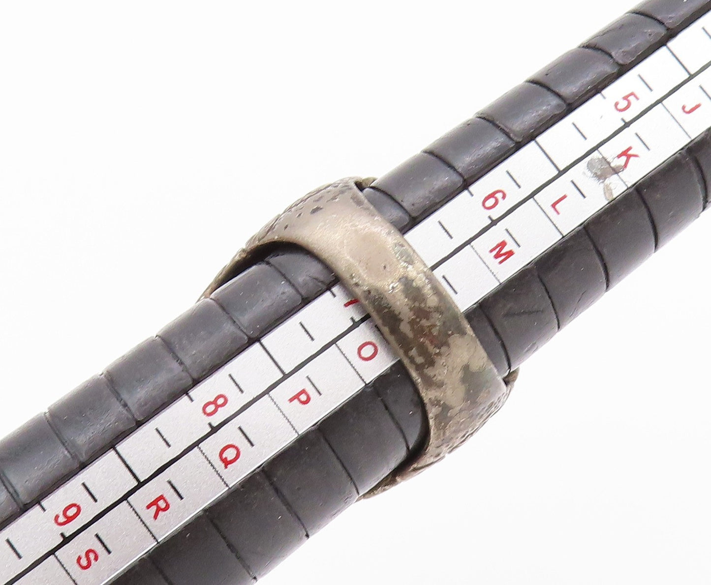 925 Sterling Silver Vintage Ring G&S Native American Warrior  Sz 7  RG32457