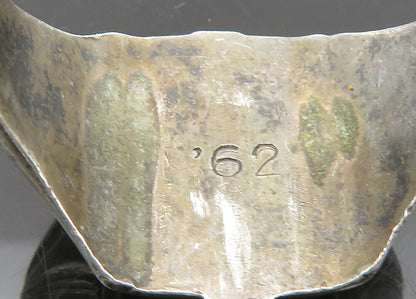 SK&F 925 Silver  Vintage Our Lady Star Of The Sea School Ring Sz 9  RG21743