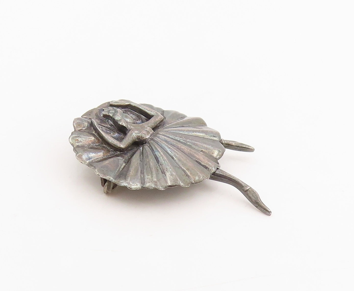 925 Sterling Silver Vintage Brooch MARGOT DE TAXCO Ballerina Dancer Pin  BP12072