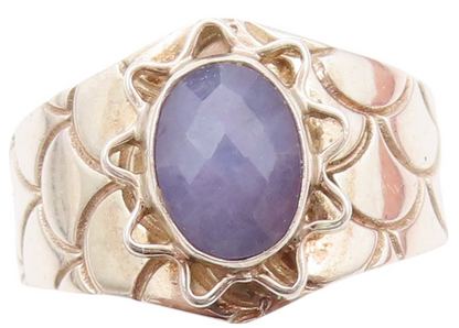 925 Sterling Silver Vintage Ring DTR JAY KING Designer Gemstone  Sz 7 RG32539