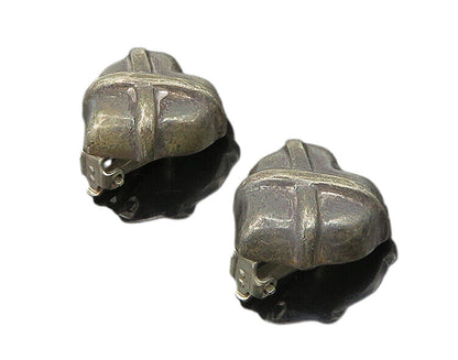 BARRA 925 Sterling Silver  Vintage Love Heart Non Pierce Earrings  EG9419