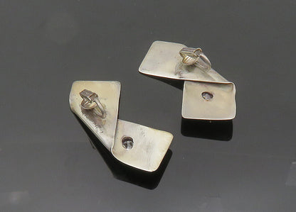 TULLA BOOTH 925 Silver  Vintage Cubic Zirconia Non Pierce Earrings  EG10043