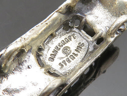 DANECRAFT 925 Sterling Silver  Vintage Old Fashion Classic Car Pendant PT20052