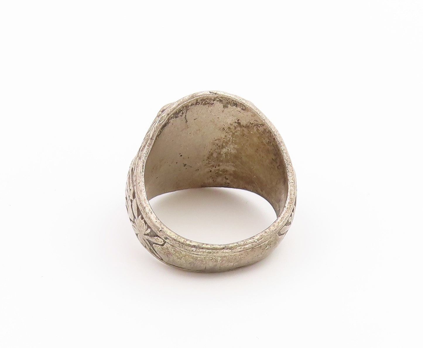 925 Sterling Silver Vintage Ring BALFOUR FFA Emblem Signet Band  Sz 8.5  RG36779