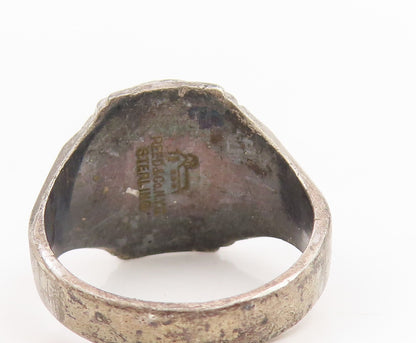 925 Sterling Silver Vintage Ring REED & CO Isaac Bildersee Band  Sz 7.5  RG34760