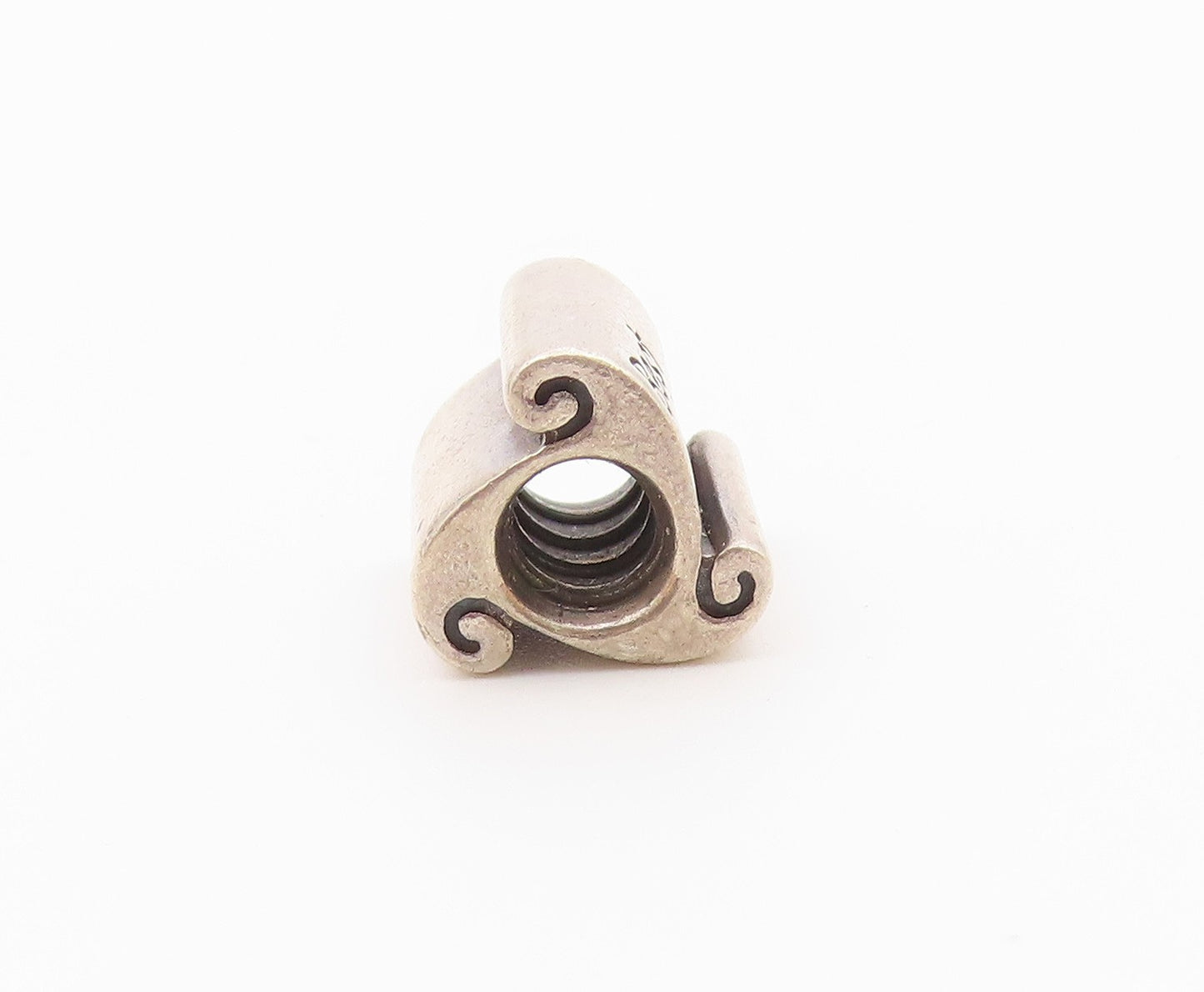 PANDORA 925 Sterling Silver Vintage Best Friend Scroll Charm Pendant PT20637