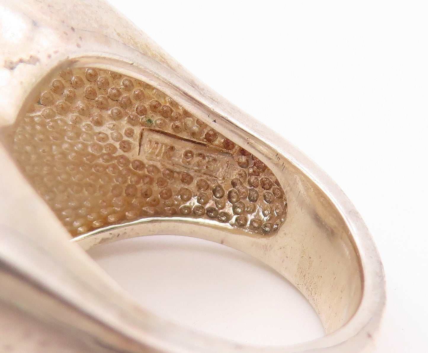 925 Sterling Silver Vintage Ring WHITNEY KELLY Red Jasper Star  Sz 6  RG36605