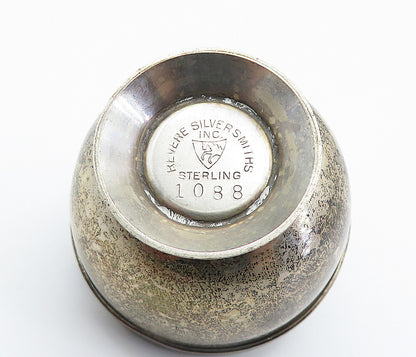 REVERE SILVERSMITH 925 Silver  Vintage Saccharin Tablets Bowl (OPENS)  TR1296