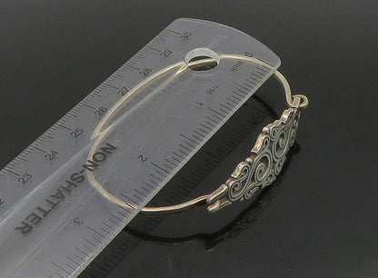 JAMES AVERY 925 Sterling Silver  Vintage Petite Swirl Bangle Bracelet  BT9232