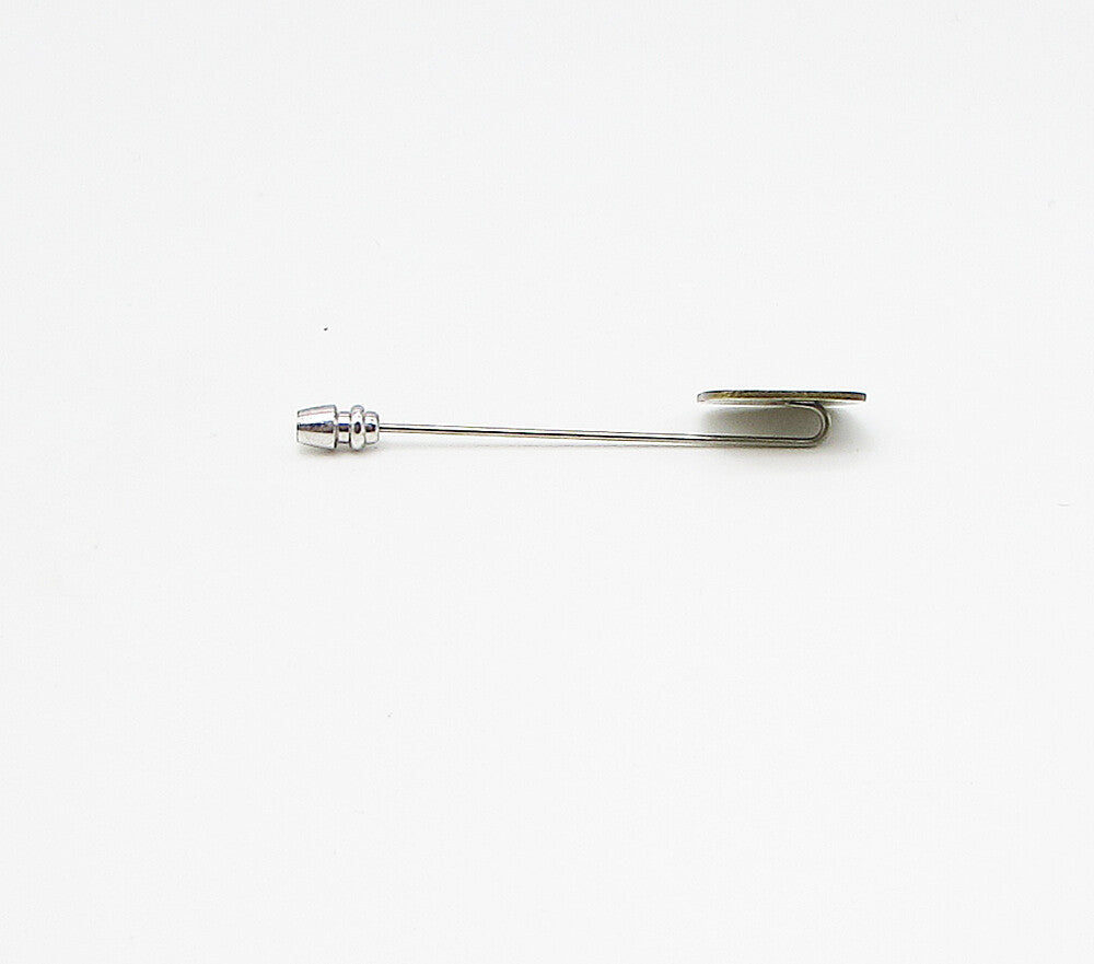 REED & BARTON 925 Sterling Silver  Vintage Enamel Art Pin  TR1027