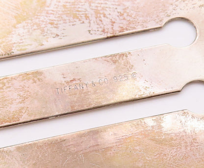 925 Sterling Silver Vintage Bookmark TIFFANY & CO. Solid Cutout  TR3789
