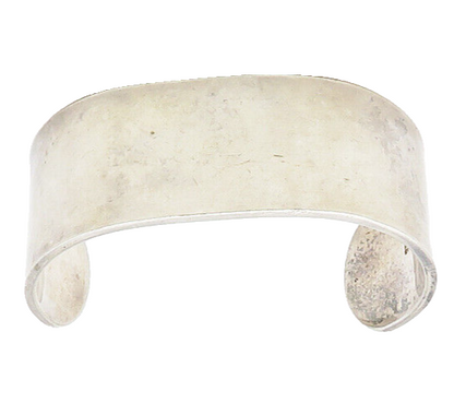 SKAGEN 925 Sterling Silver  Vintage Minimalist Smooth Cuff Bracelet  BT7246
