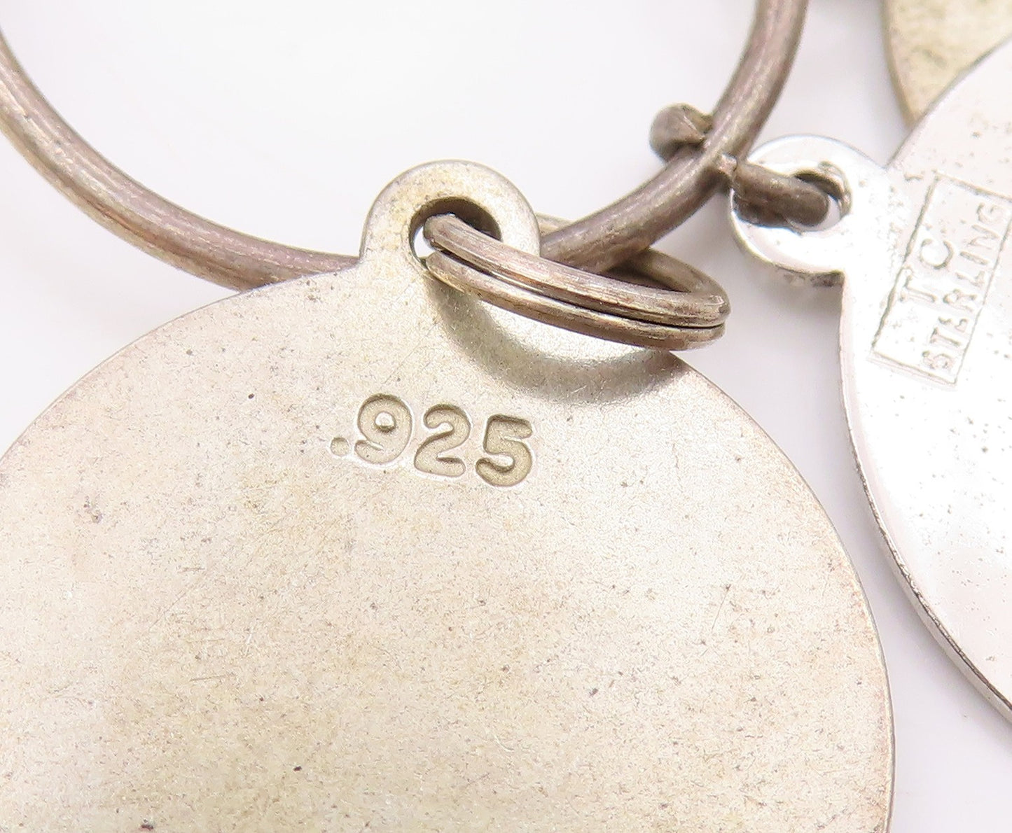 925 Sterling Silver  Vintage Happy Birthday Aunt & Mother Pendant  PT16733