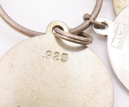 925 Sterling Silver  Vintage Happy Birthday Aunt & Mother Pendant  PT16733
