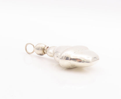 925 Sterling Silver Vintage Pendant MEXICO Designer Perfume Bottle OPENS PT23209