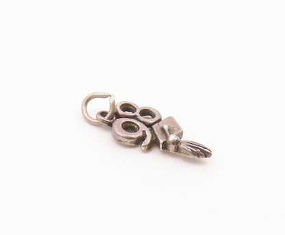 925 Sterling Silver  Vintage 98 Graduation Charm Pendant  PT1925