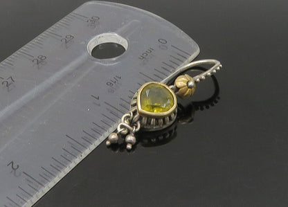 LAGOS HARDY BIXBY 925 Silver & 14K GOLD  Vintage 3 Pcs Single Earrings EG11243