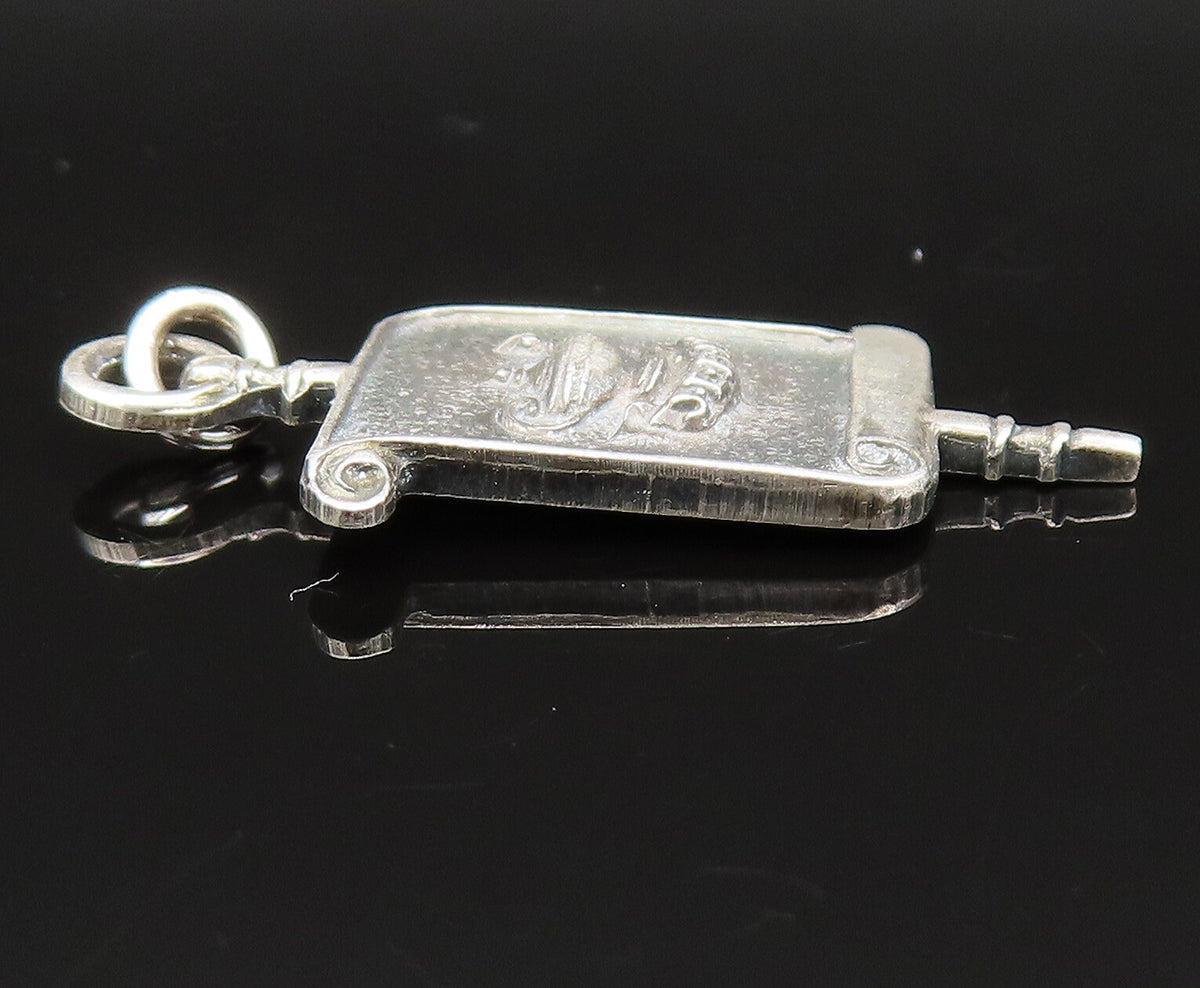 925 Sterling Silver  Vintage Antique 1966 J.E.B.H.S Teapot Pendant  PT20925