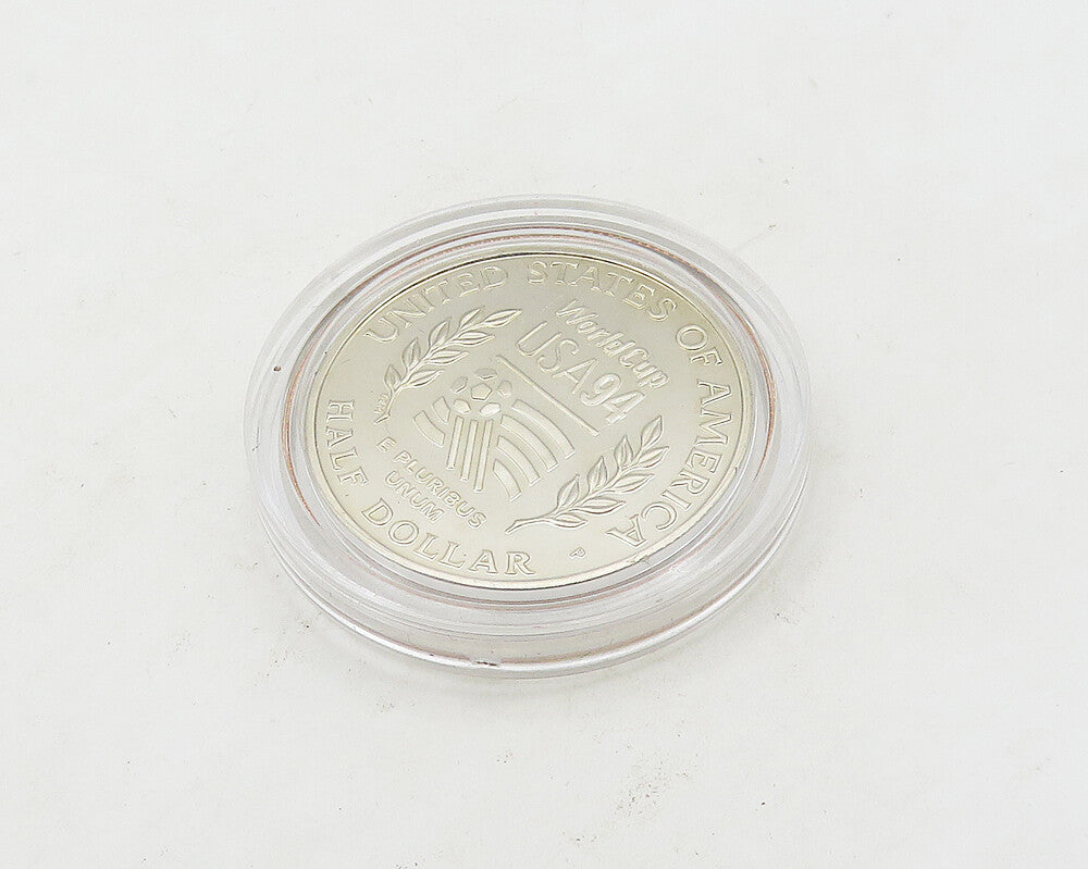 925 Silver  Vintage World Cup 1994 United States Half Dollar Medallion  TR2436