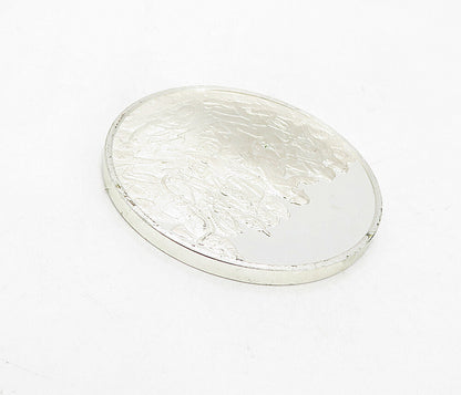 925 Sterling Silver  Vintage Antique Napoleon War Scene Medallion  TR1311