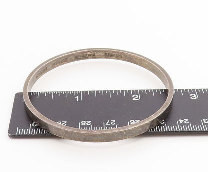 925 Sterling Silver Vintage Bracelet DENMARK Minimalist Classic Bangle  BT12032